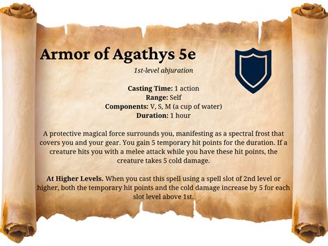 Elemental Affinity and Armour of Agathys